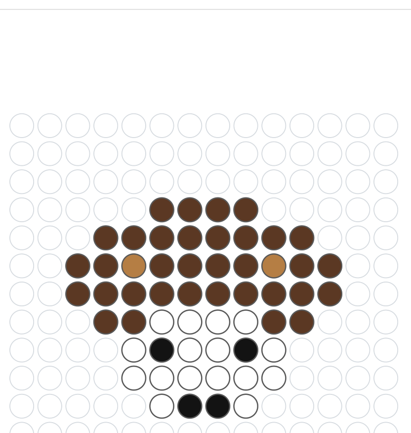 Cow fuse-bead project
